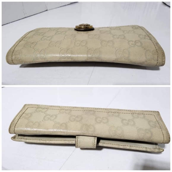 Authentic GUCCI Supreme GG Wallet Cream - Picture 6 of 15